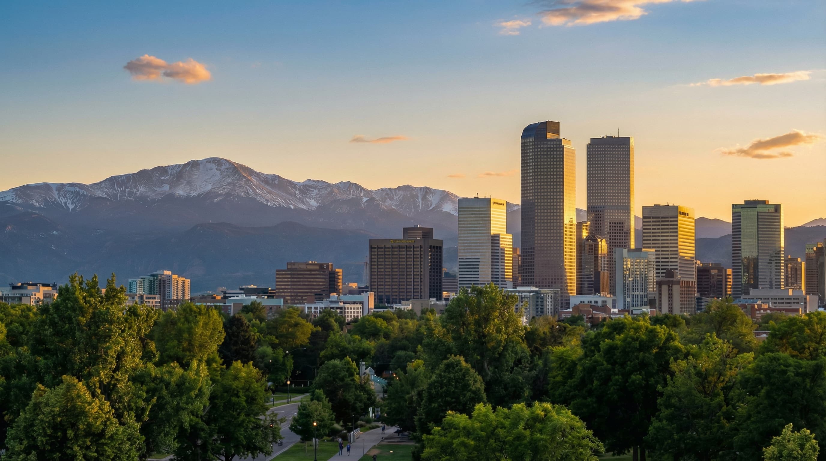 Denver Colorado skyline - Serving Centennial