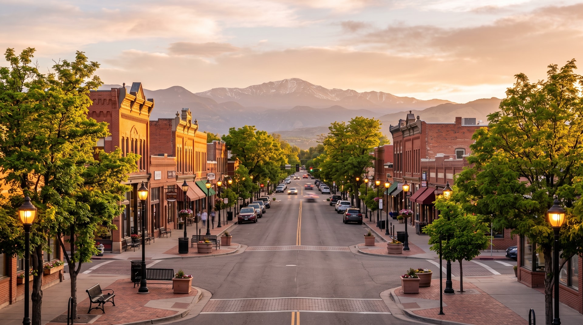 Commercial cleaning in Littleton, Colorado — historic Main Street downtown