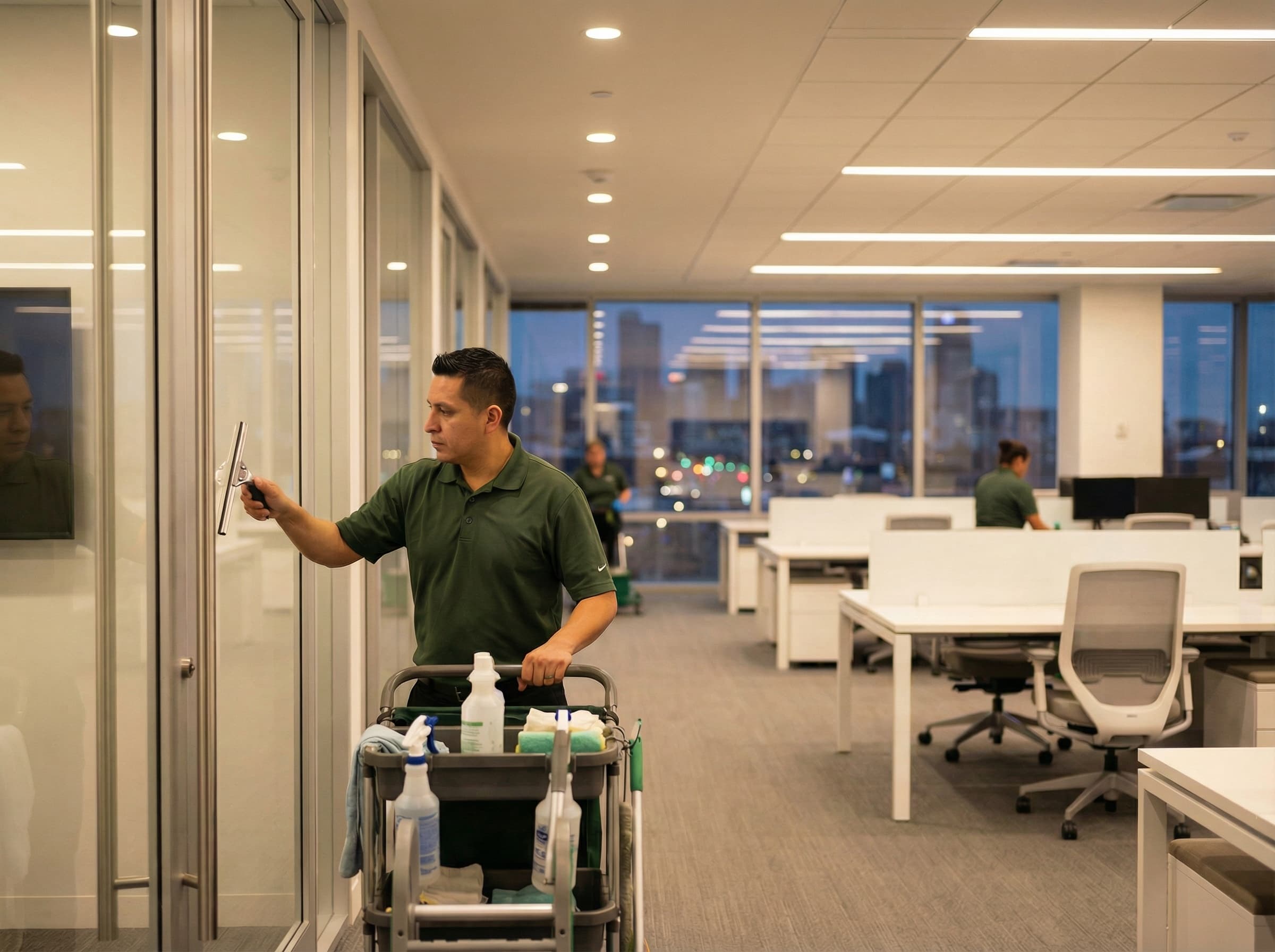 Professional office cleaning in Denver